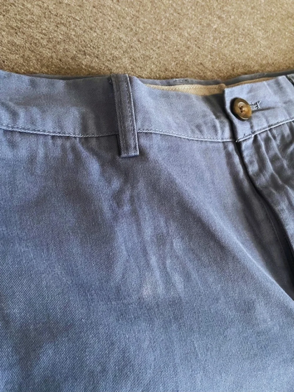 Men’s Chino Shorts - Deep Blue Color